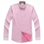 armani chemise homme pas cher coton pop francaise pink,veritable chemise armani